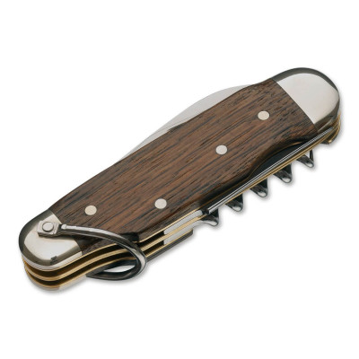 Джобен нож Boker Solingen Camp Knife Smoked Oak 110183