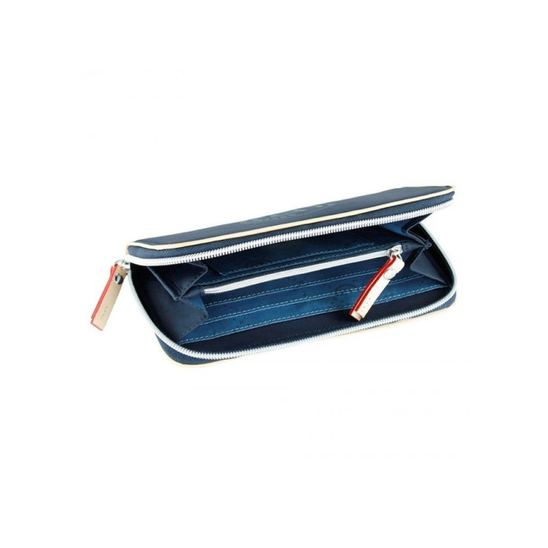 Дамски портфейл с цип Bugatti Lido Continental, тъмносин 49 3662 23 Дамски портфейл с цип Bugatti Lido Continental, тъмносин 49 3662 23
