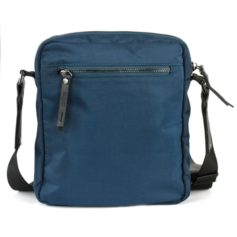 Чанта Bugatti Contratempo, полиестер, вертикална, средна, синя 49 8250 05