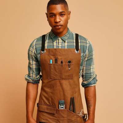 Джобен нож Deejo 37g, Olive wood / Howling 1GB000135