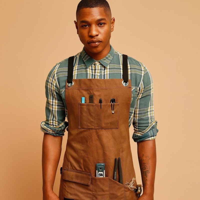 Джобен нож Deejo 37g, Olive wood / Howling 1GB000135