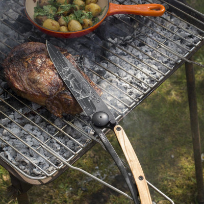 Сгъваем нож Deejo 390g, Olive wood / Prime cuts 3GB000152