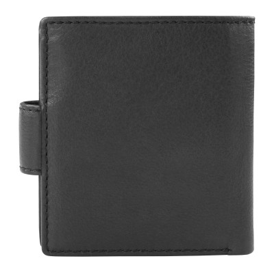 Дамски портфейл Mano Pecunia с каишка черен M20353BK