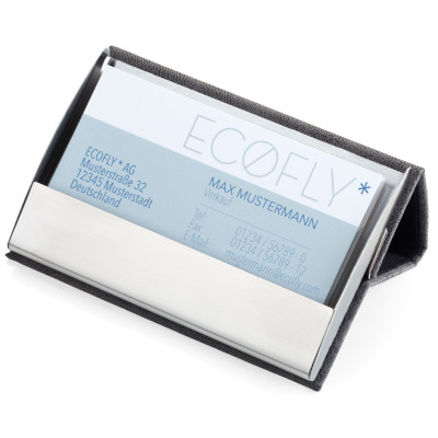 Визитник Troika-CARD STAND, сив CDC15-04/ST Визитник Troika-CARD STAND, сив CDC15-04/ST