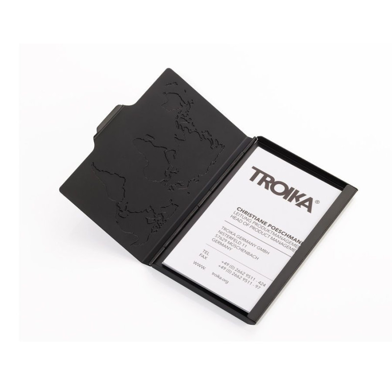 Визитник Troika-GLOBAL CONTACTS CDC15-02/BK Визитник Troika-GLOBAL CONTACTS CDC15-02/BK