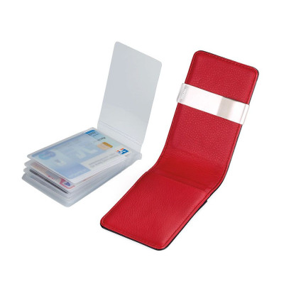 Калъф за карти Troika-RED PEPPER CCT52/LE Калъф за карти Troika-RED PEPPER CCT52/LE