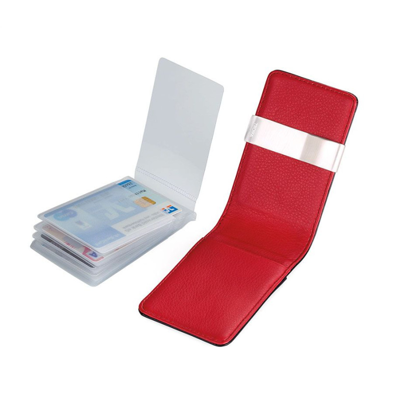 Калъф за карти Troika-RED PEPPER CCT52/LE Калъф за карти Troika-RED PEPPER CCT52/LE