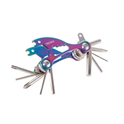 Многофункционален инструмент Troika-BIKE MULTITOOL, многоцветен BTL15/MC Многофункционален инструмент Troika-BIKE MULTITOOL, многоцветен BTL15/MC