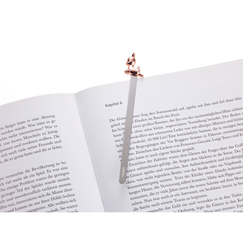 Разделител за книги Troika-BOOKMARK REHKITZ ROSI BKM26/RG
