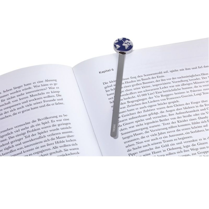 Разделител за книги Troika-BOOKMARK WORLD BKM29/CH