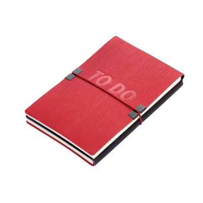 Бележник с ластик Troika-NOTES & TODO A6 NTD06/RD Бележник с ластик Troika-NOTES & TODO A6 NTD06/RD