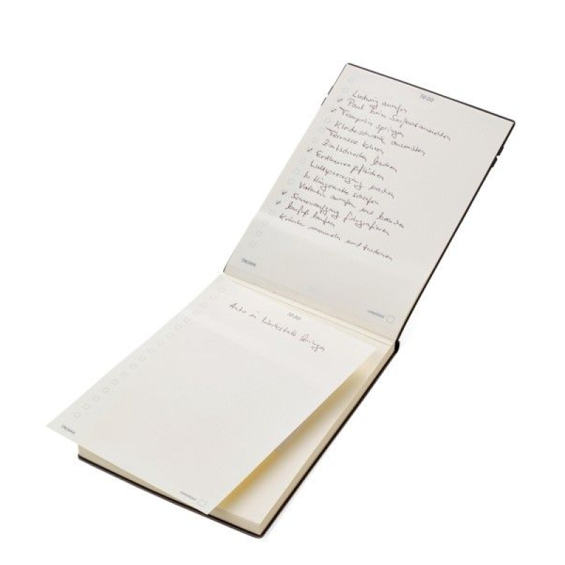 Бележник с ластик Troika-NOTES & TODO A6, черен NTD25/BK Бележник с ластик Troika-NOTES & TODO A6, черен NTD25/BK