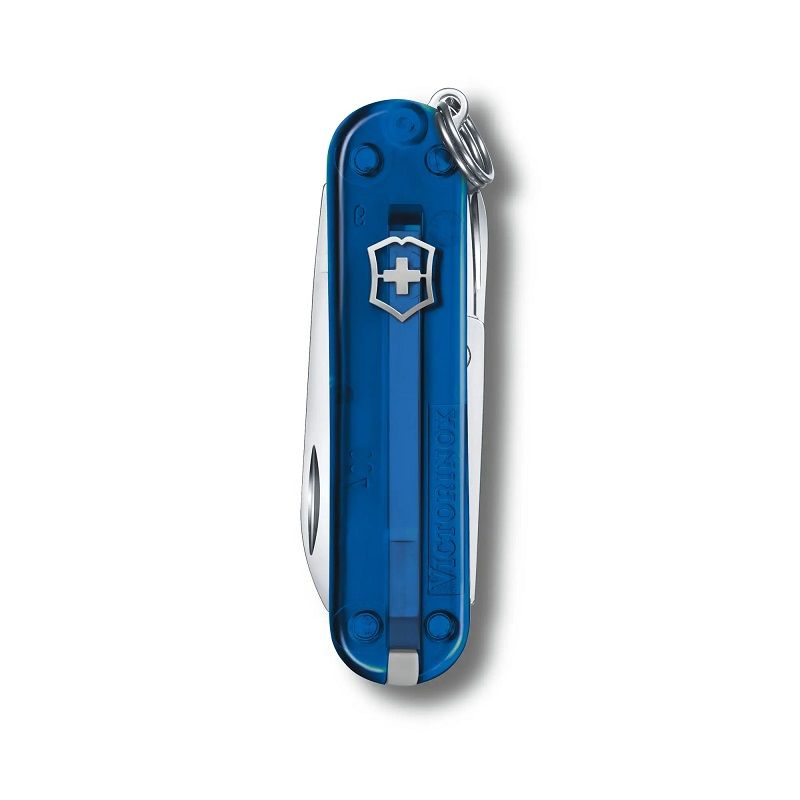 Швейцарски джобен нож Victorinox Classic SD Transparent Deep Ocean 0.6223.T2G