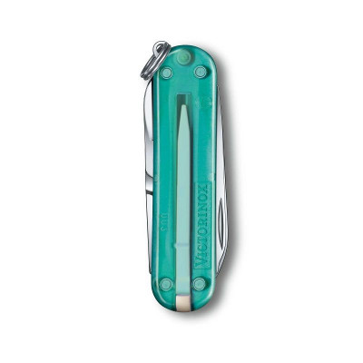 Швейцарски джобен нож Victorinox Classic SD Transparent Tropical Surf 0.6223.T24G