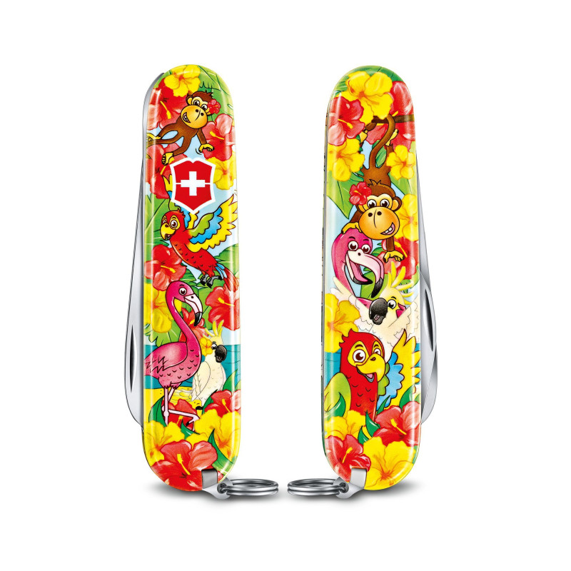 Швейцарски джобен нож Victorinox Children Set, Parrot Edition 0.2373.E3