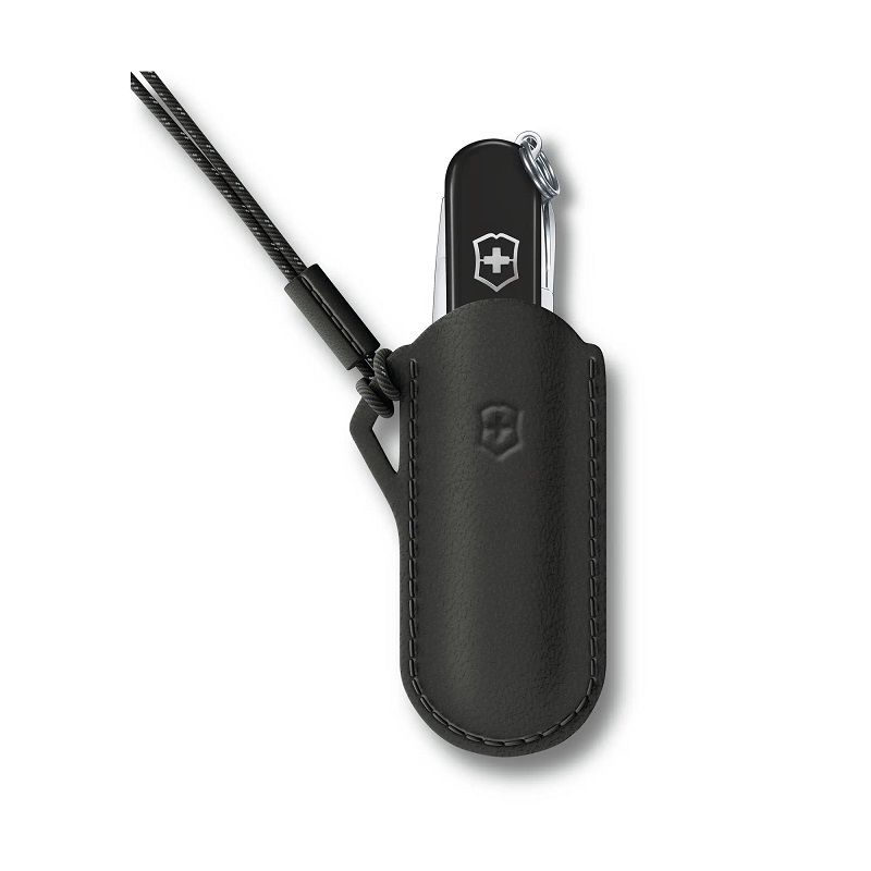 Кожен калъф Victorinox Leather Pouch, Dark Illusion 4.0670.3 Кожен калъф Victorinox Leather Pouch, Dark Illusion 4.0670.3