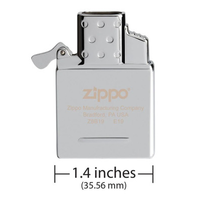 Газов конвертор (вложка) за бензинова запалка Zippo с двоен JET пламък 65827