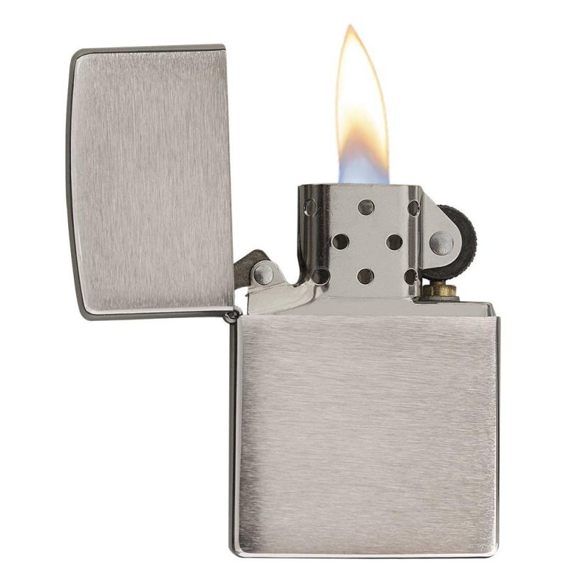 Запалка Zippo 162 Armor® Brushed Chrome 162
