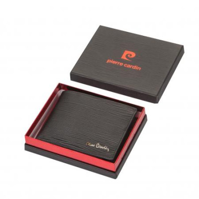 Марков мъжки портфейл от естествена кожа Pierre Cardin PCL02604