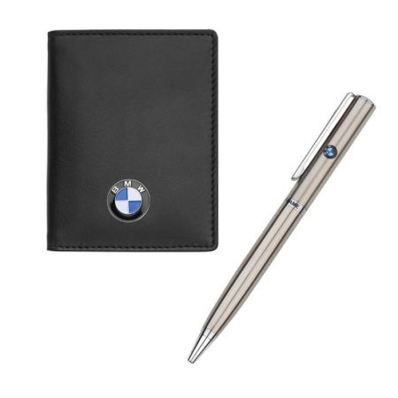 Комплект химикал и картодържател с емблемата на BMW AS031 Комплект химикал и картодържател с емблемата на BMW AS031