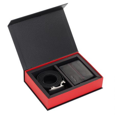 Pierre Cardin PCL045R3 Комплект мъжки портфейл и колан 120см Pierre Cardin PCL045R3 Комплект мъжки портфейл и колан 120см
