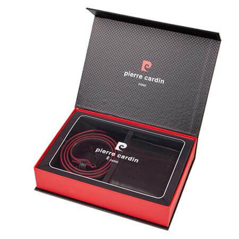 Комплект от портфейл и колан Pierre Cardin 125 см PCL045A4 Комплект от портфейл и колан Pierre Cardin 125 см PCL045A4