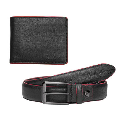 Комплект от портфейл и колан Pierre Cardin 130 см PCL045A5