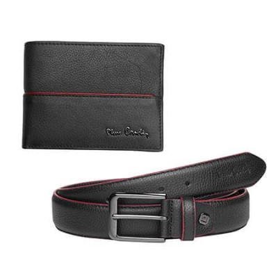 Комплект от портфейл и колан Pierre Cardin 130 см PCL045P5