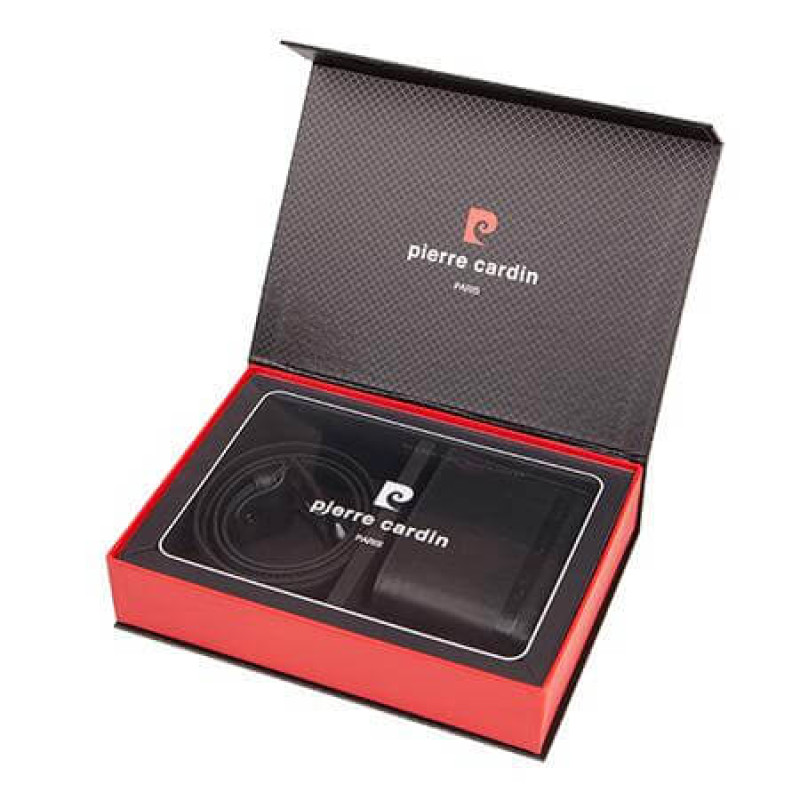 Комплект колан и портфейл Pierre Cardin 130 см PCL045V5 Комплект колан и портфейл Pierre Cardin 130 см PCL045V5