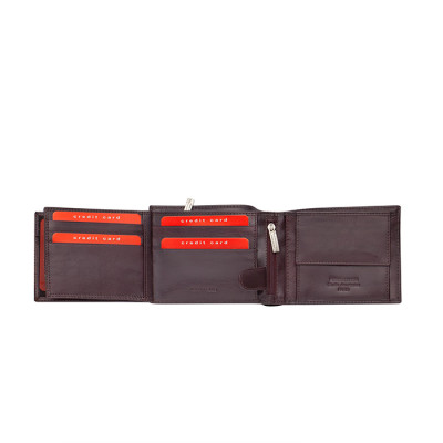 Кафяв мъжки портфейл от естествена кожа Pierre Cardin PCL02328 Кафяв мъжки портфейл от естествена кожа Pierre Cardin PCL02328