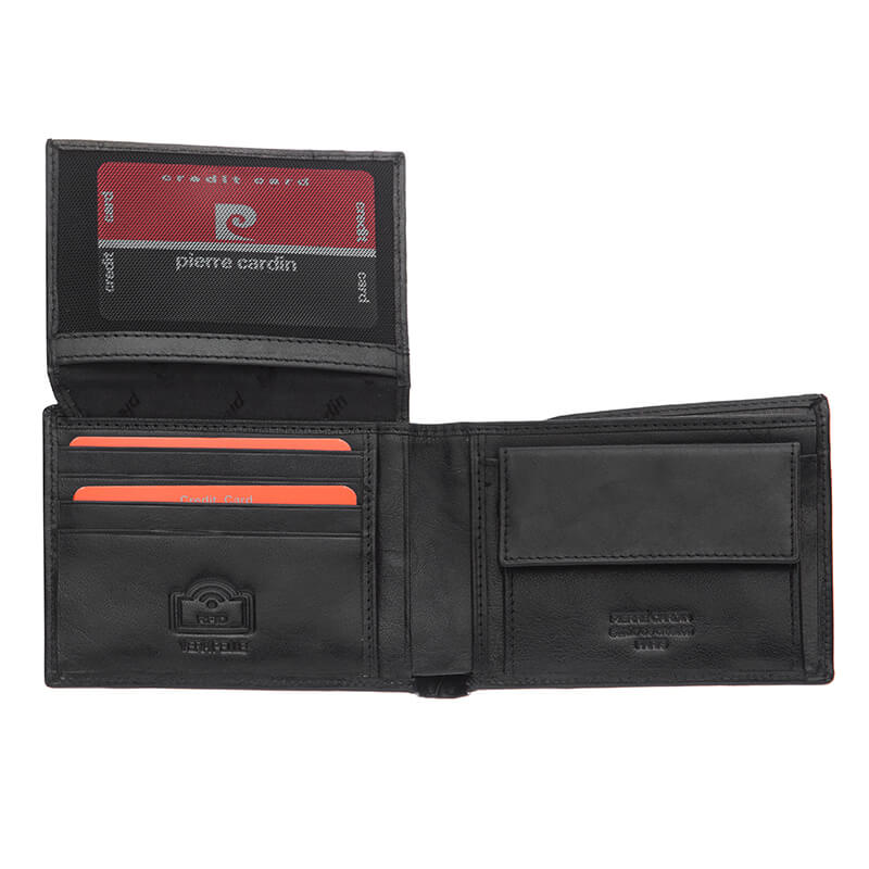 Мъжки портфейл от естествена кожа с RFID защита Pierre Cardin PCL02000 Мъжки портфейл от естествена кожа с RFID защита Pierre Cardin PCL02000