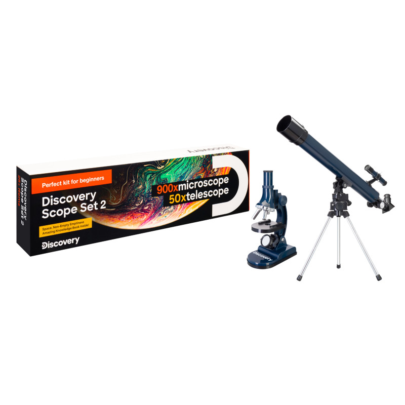 Discovery Scope 2 Комплект телескоп, микроскоп и книга 79043