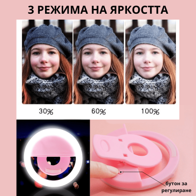 Селфи ринг за телефон SRL01 Селфи ринг за телефон