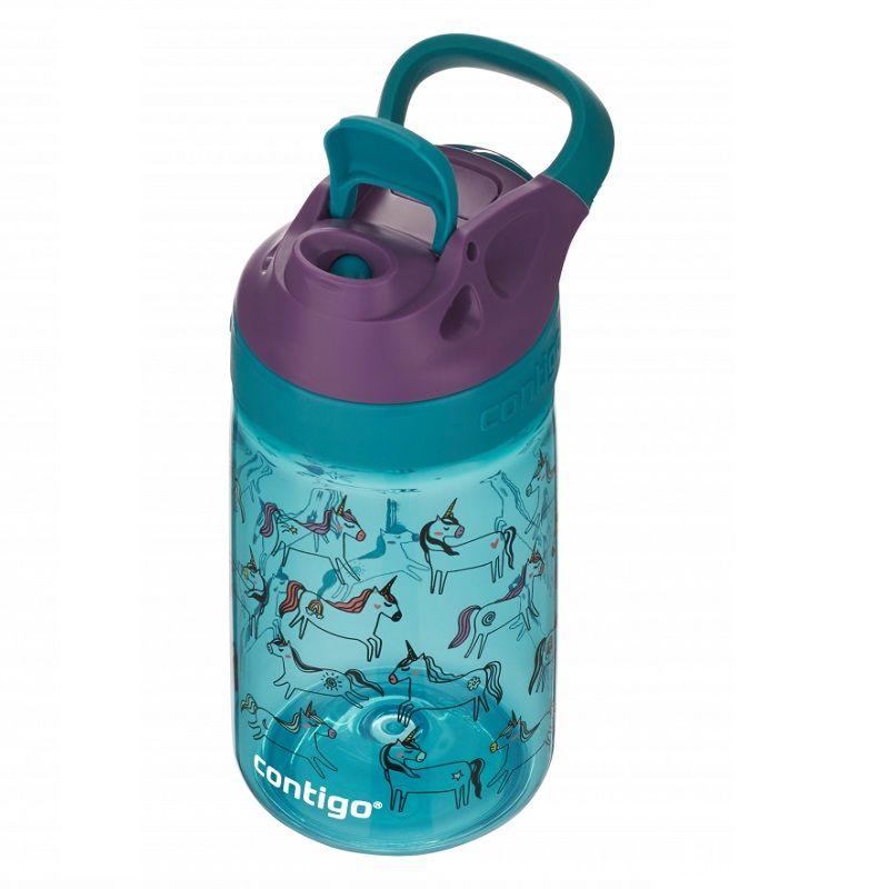 Детска бутилка за вода Contigo Gizmo Sip, eднорози