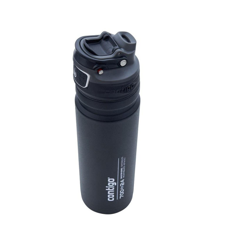 Двустенна бутилка за вода CONTIGO Free Flow AUTOSEAL™, 700 мл, Black