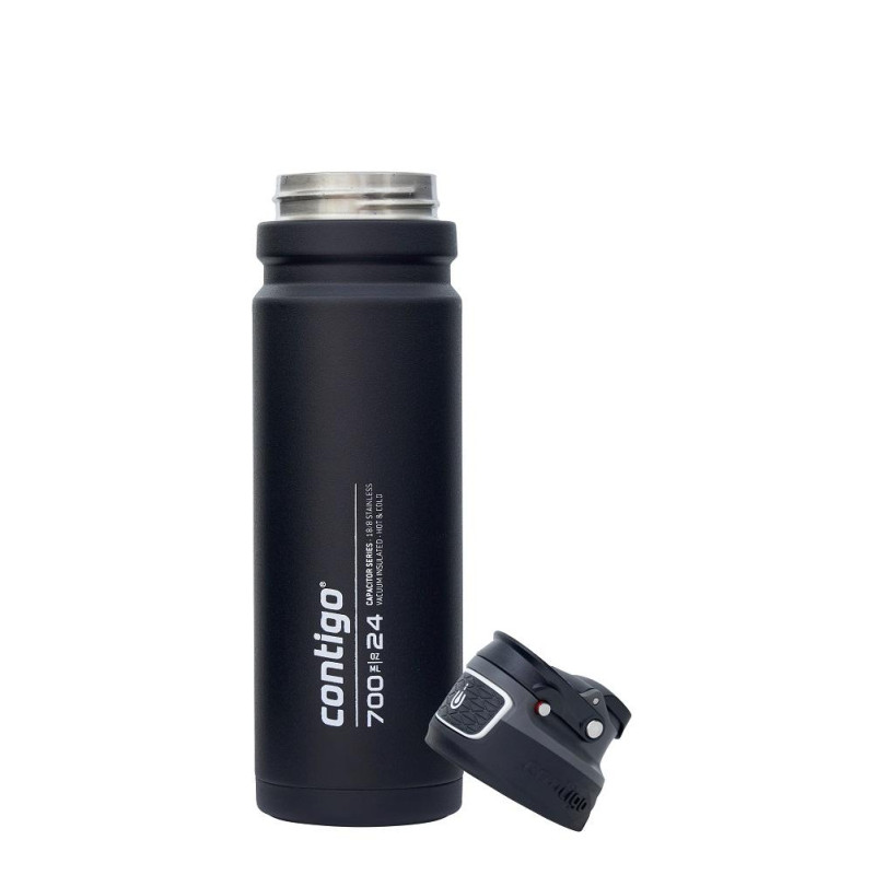 Двустенна бутилка за вода CONTIGO Free Flow AUTOSEAL™, 700 мл, Black