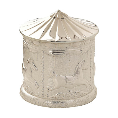 Касичка Bambino Carousel, посребрена