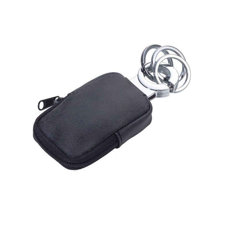 Ключодържател с калъф Troika-CLEAN CLICK, тъмносив