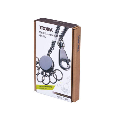 Ключодържател Troika-PATENT CHAIN, полиран