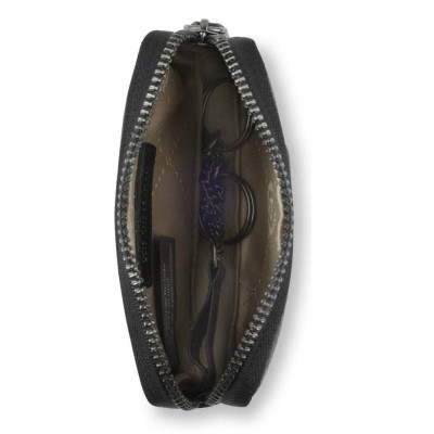 Кожен калъф за ключове Bugatti Elsa, черен