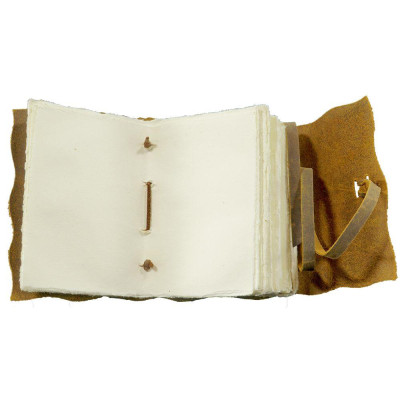 Кожен тефтер Yaatra, 180стр. 18х23см