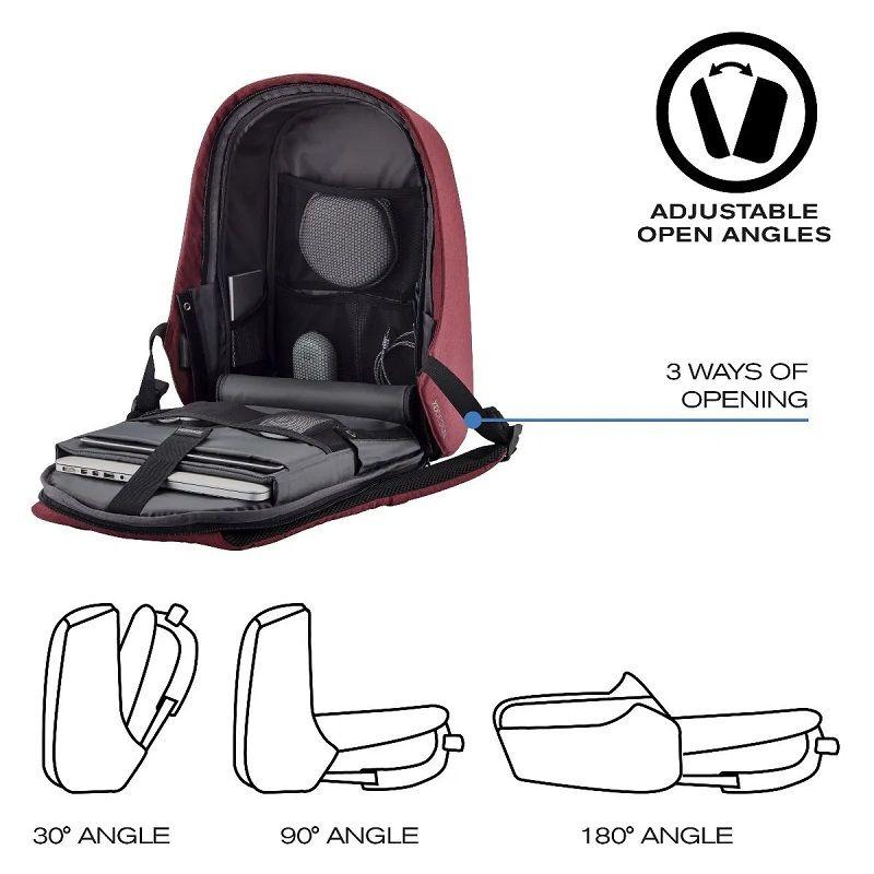 Раница XD-design Bobby Hero Small 13.3“, червена