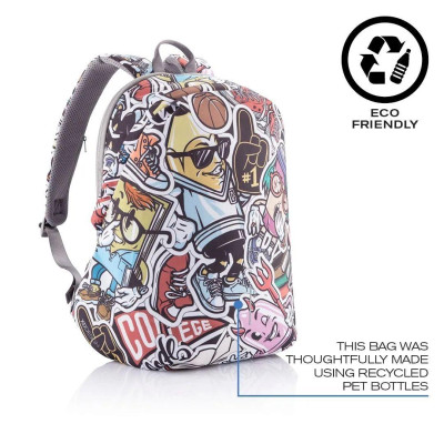 Раница XD-design Bobby Soft Art 15.6“, Grafitti