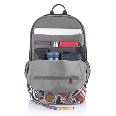 Раница XD-design Bobby Soft Art 15.6“, Grafitti