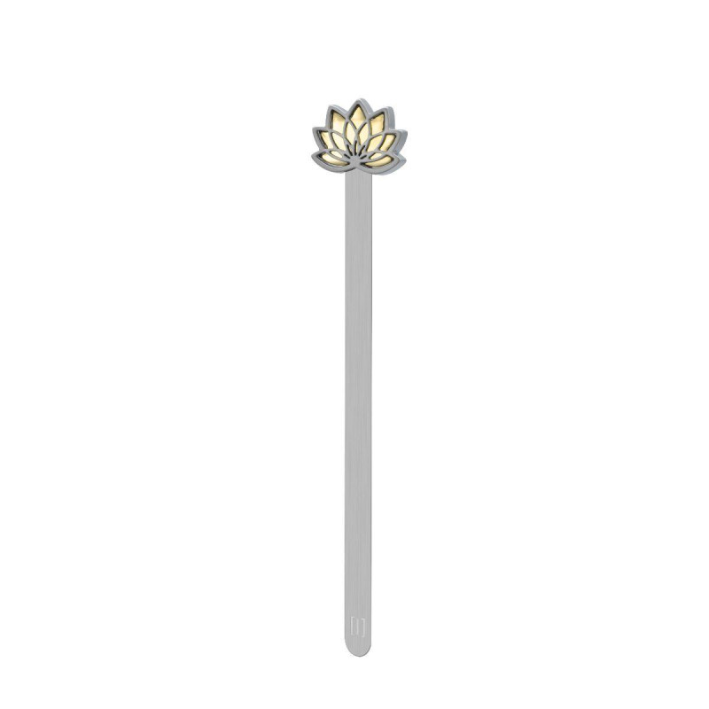 Разделител за книги Metalmorphose, Lotus Flower pearl gold
