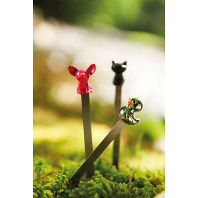 Разделител за книги Troika-BOOKMARK DUCK, сребрист