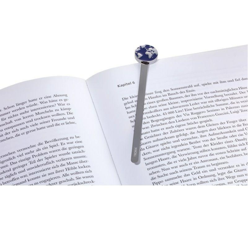 Разделител за книги Troika-BOOKMARK WORLD
