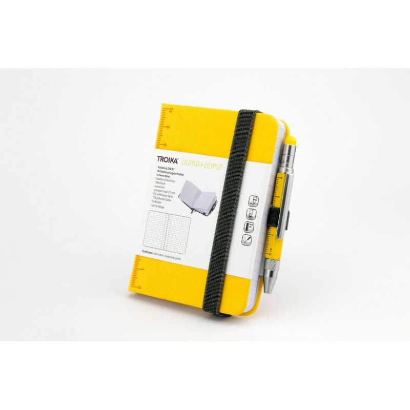 Тефтерче Troika-LILIPAD+LILIPUT, жълто