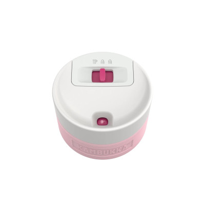 Термочаша ​от неръждаема стомана Kambukka Etna Grip с термокапак 3 в 1 Snapclean®, 500 мл, Diva Pink