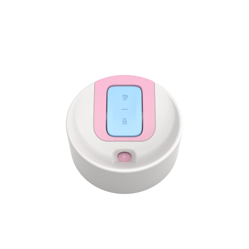 Термочаша от неръждаема стомана Kambukka Olympus с термокапак Snapclean®, 300 мл, Pink Kiss